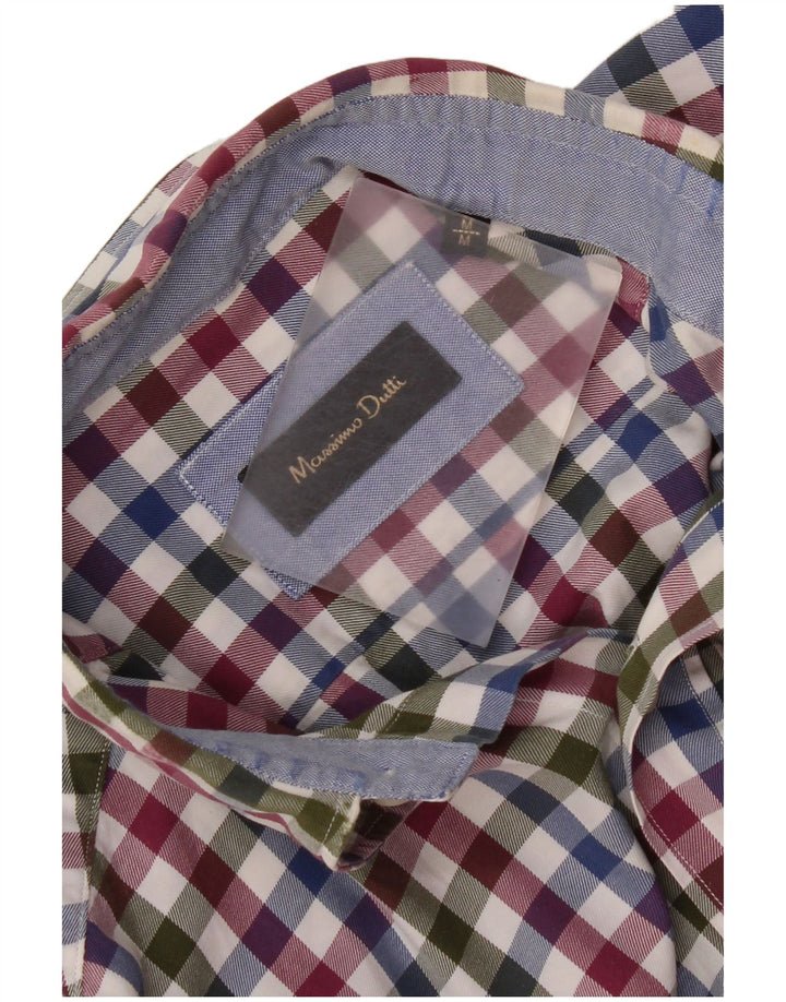 Camicia da uomo Massimo Dutti a quadretti multicolore media