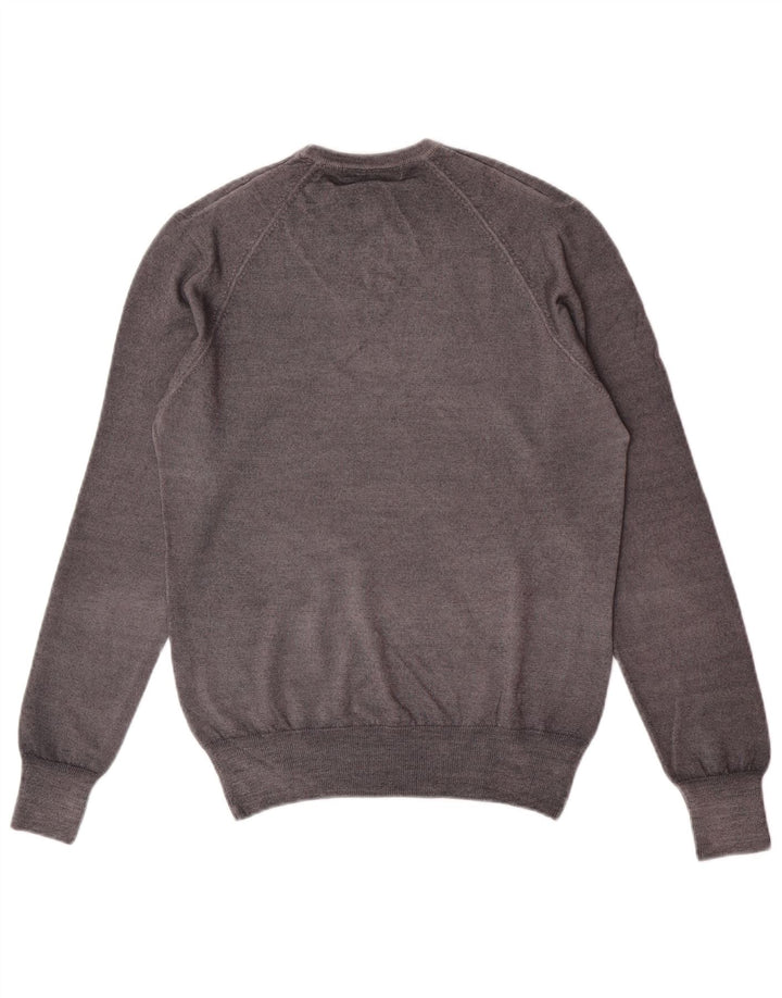 Maglione Uomo Girocollo Ungaro IT 48 Small Grigio Lana