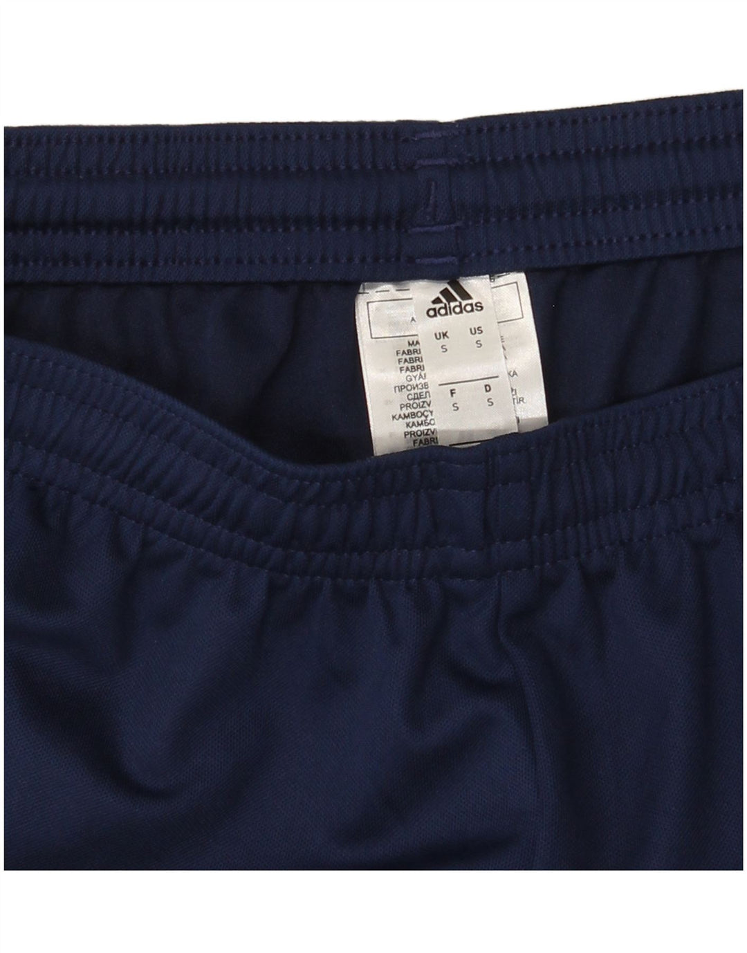 Pantaloncini sportivi Adidas Aeroready da uomo piccoli in poliestere blu navy