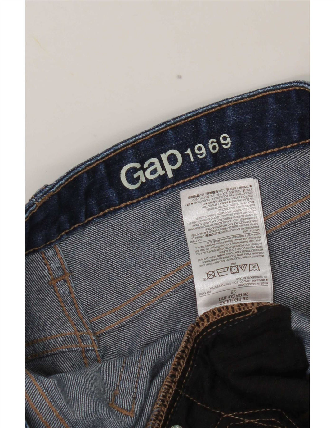 Jeans Bootcut da donna Gap W26 L30 cotone blu