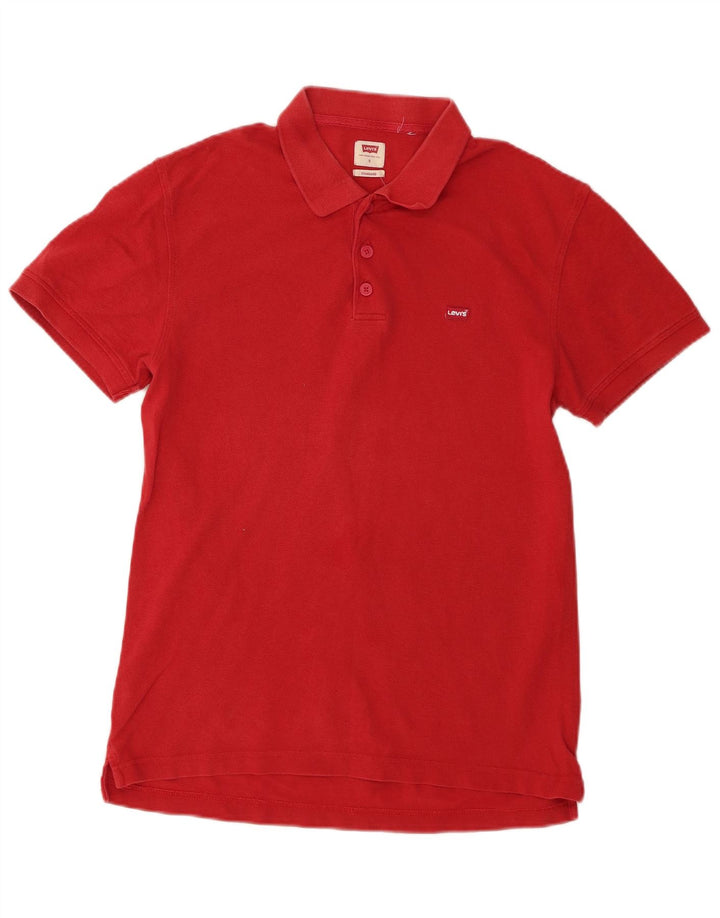 Polo Levi's Standard da uomo piccola rossa