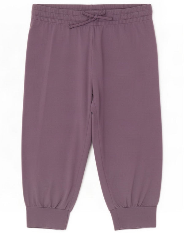 Ellesse Pantaloni da tuta corti da donna Joggers UK 18 XL Viola Cotone