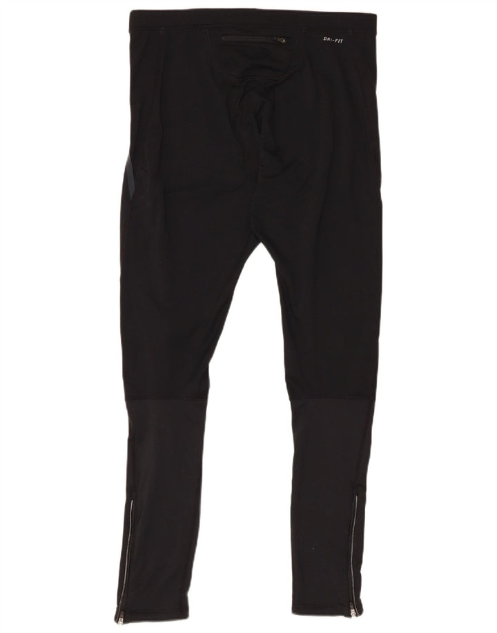 Leggings Nike Dri Fit da donna UK 16 Large Nero Poliestere