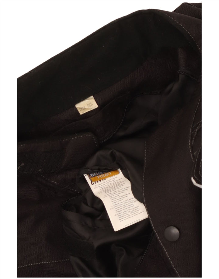 Giacca da corsa da uomo Crivit UK 40 Large nera in poliammide