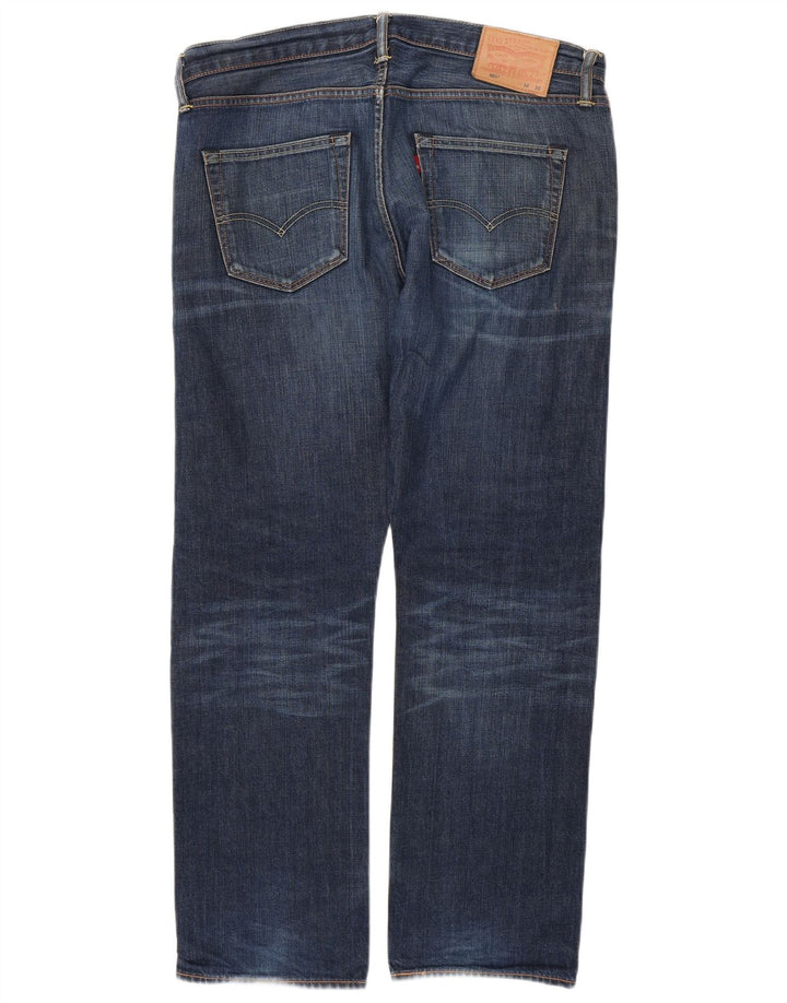 LEVI'S Jeans dritti da uomo 501 W34 L30 cotone blu