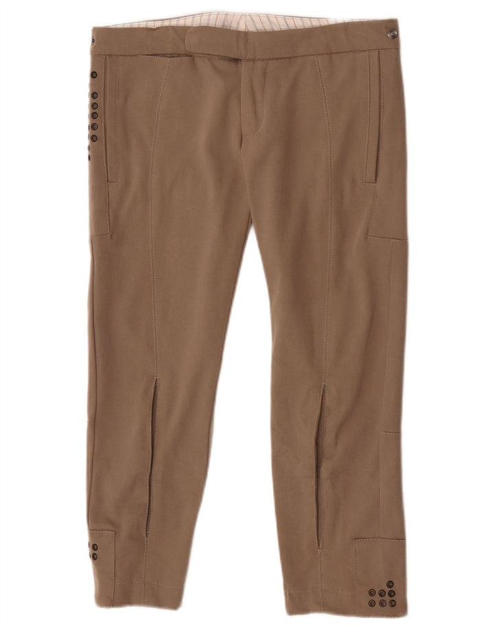 Pantaloni Capri Donna Dondup W27 L22 Cotone Beige