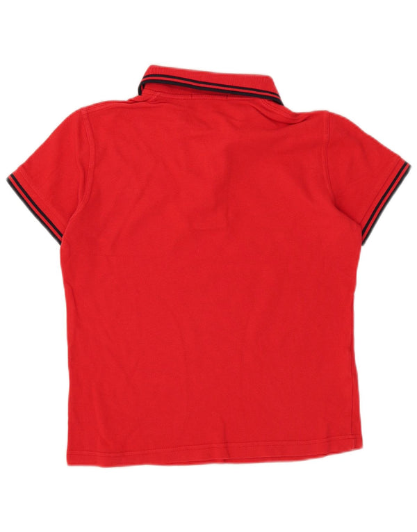 Polo corta da donna Fred Perry UK 8 piccola rossa in cotone