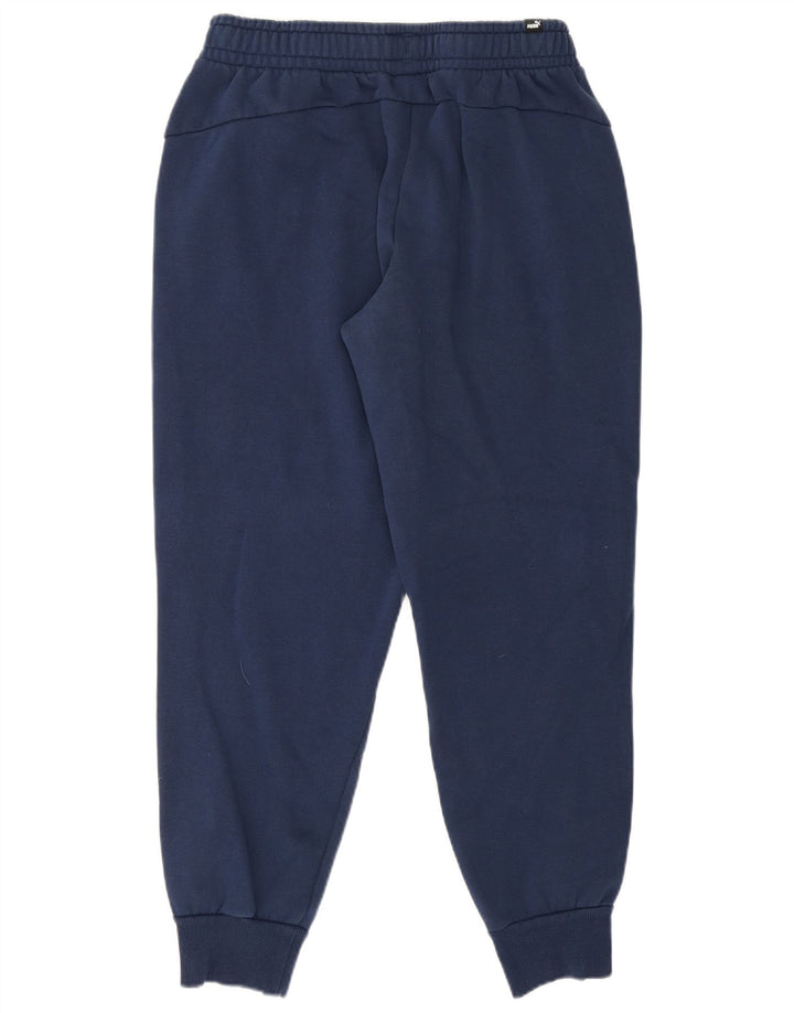Pantaloni da tuta da uomo Puma Joggers Large Blu Navy in cotone