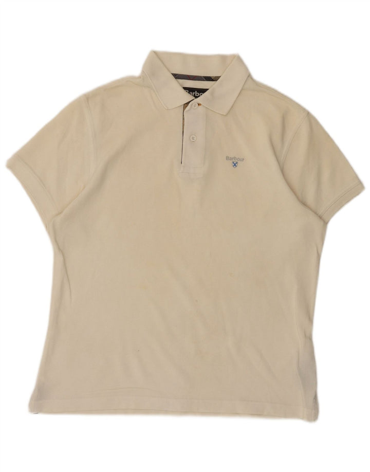 Polo Uomo BARBOUR Cotone Beige Medio