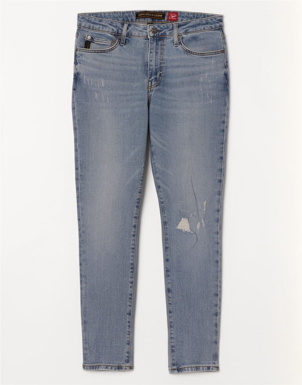 Jeans skinny invecchiati da uomo Superdry W32 L27 cotone blu