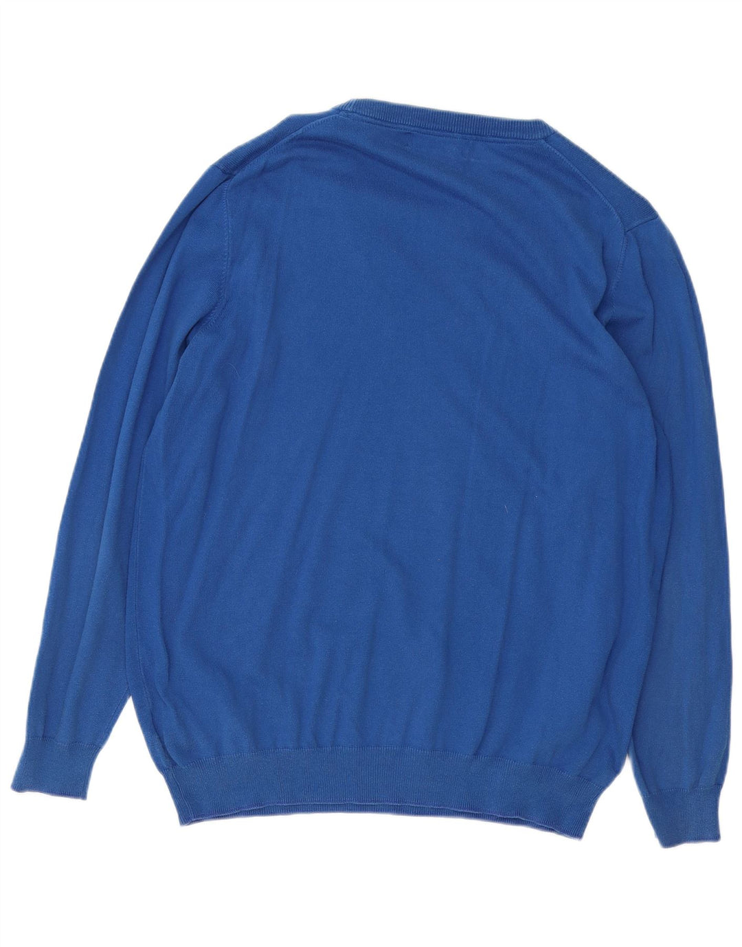 Maglione maglione girocollo da uomo LYLE & SCOTT XL in cotone blu