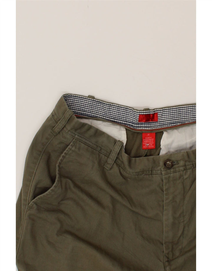 IZOD Mens Chino Shorts W36 Large Khaki Cotton Vintage Izod and Second-Hand Izod from Messina Hembry 