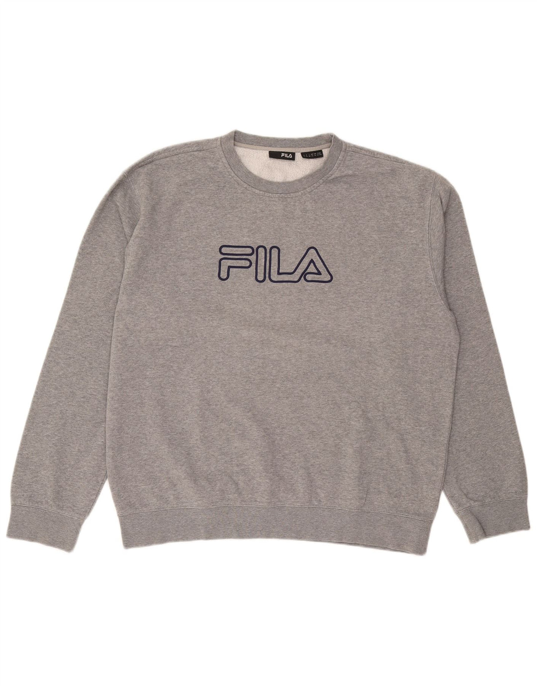 Felpa grafica da uomo Fila Jumper XL grigio screziato