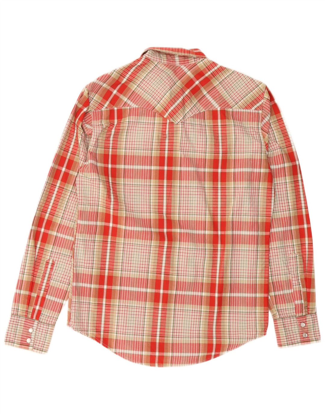 Camicia Levi's da uomo in cotone a quadri piccoli rossi