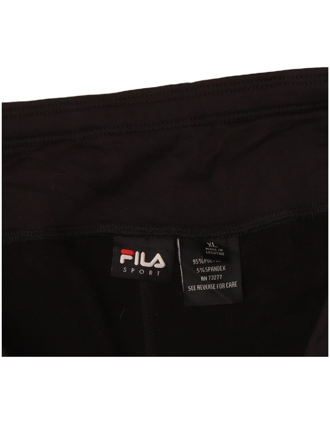 Leggings Fila da donna UK 18 XL poliestere nero