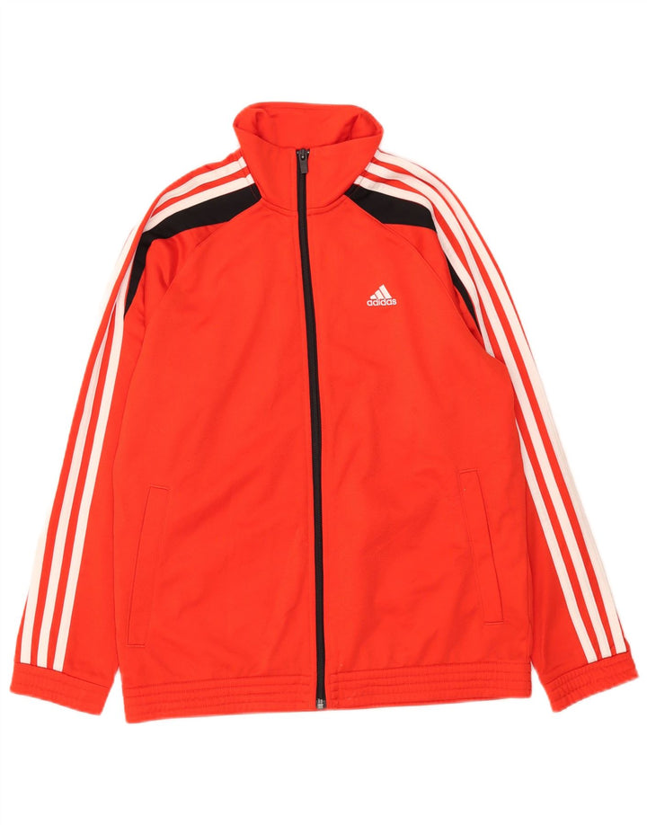 Giacca Top Tuta Adidas Bambina 13-14 Anni Poliestere Rosso