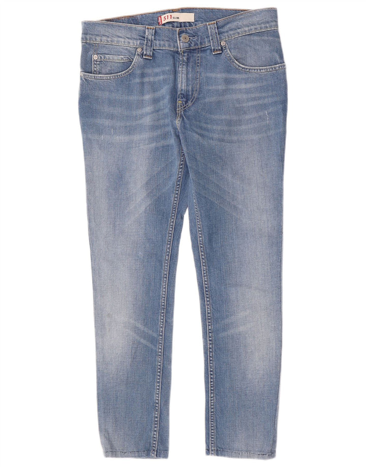 Jeans Levi's 511 Slim da donna W32 L26 cotone blu