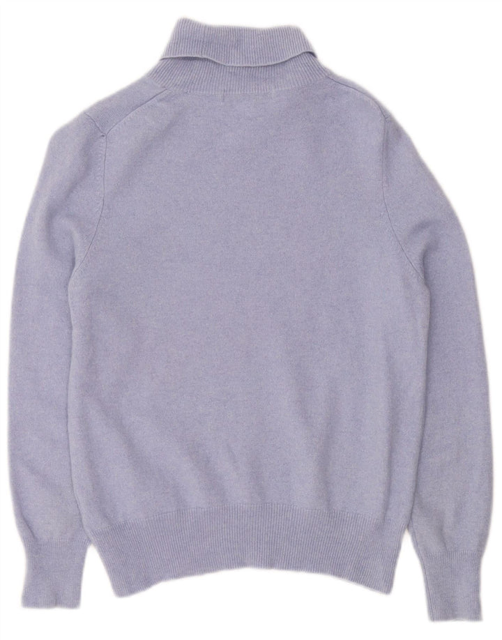 MARKS & SPENCER Maglione maglione collo alto per ragazze 11-12 anni Viola