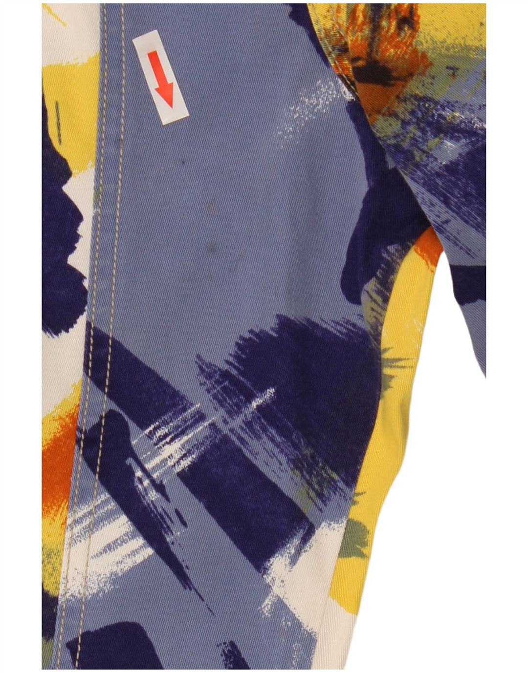 Bermuda da donna Jeckerson W33 cotone tie dye medio multicolore