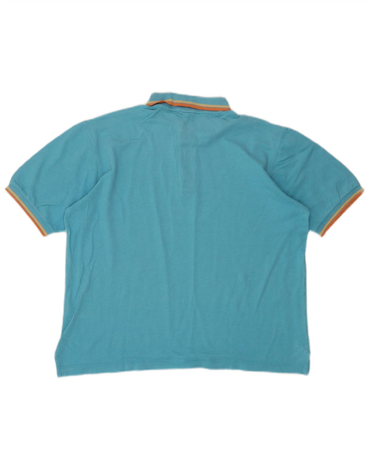 Polo da uomo Paul & Shark blu medio