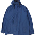 Giacca antipioggia da uomo con cappuccio Mountain Essentials UK 46 3XL nylon blu