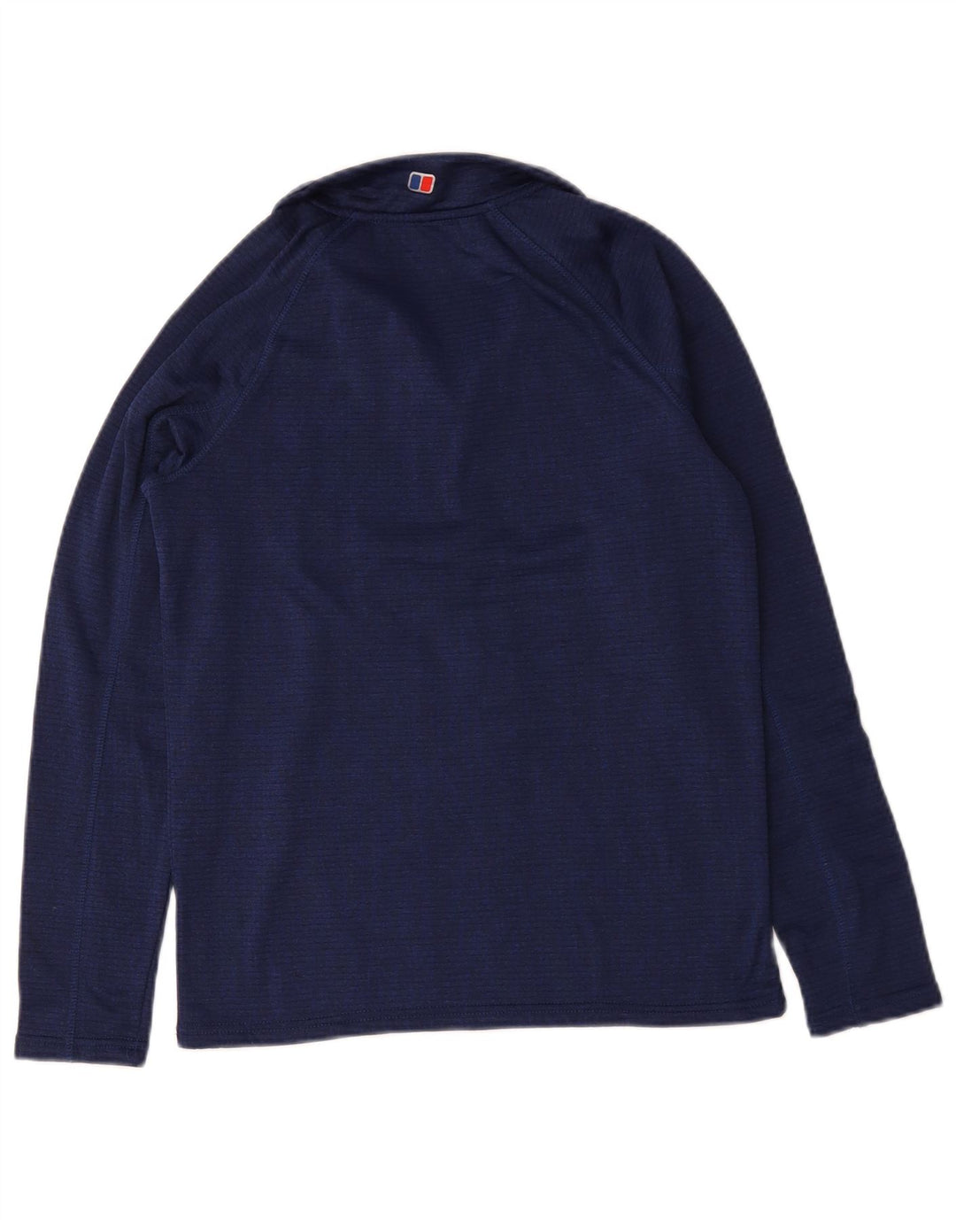 Top della tuta da ginnastica Berghaus per ragazzi, con zip e collo, 12-13 anni, blu navy