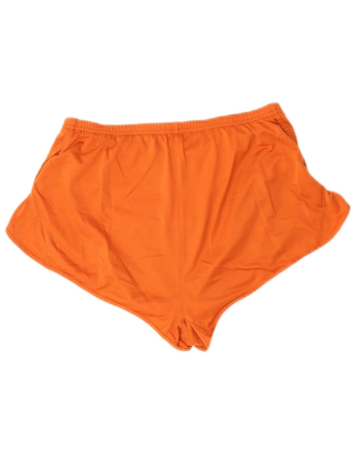 Pantaloncini sportivi da donna NIKE UK 12 poliestere arancione medio