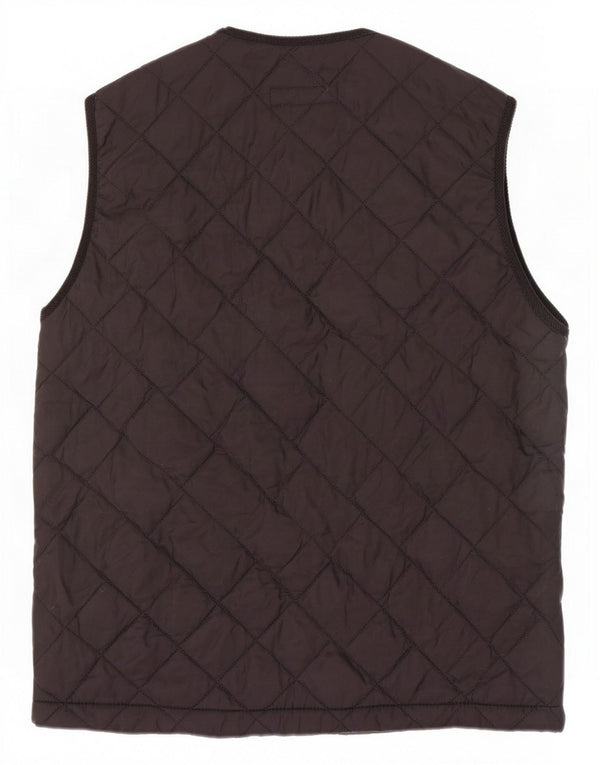 Gilet trapuntato da uomo Crown UK 42 XL nero in poliammide