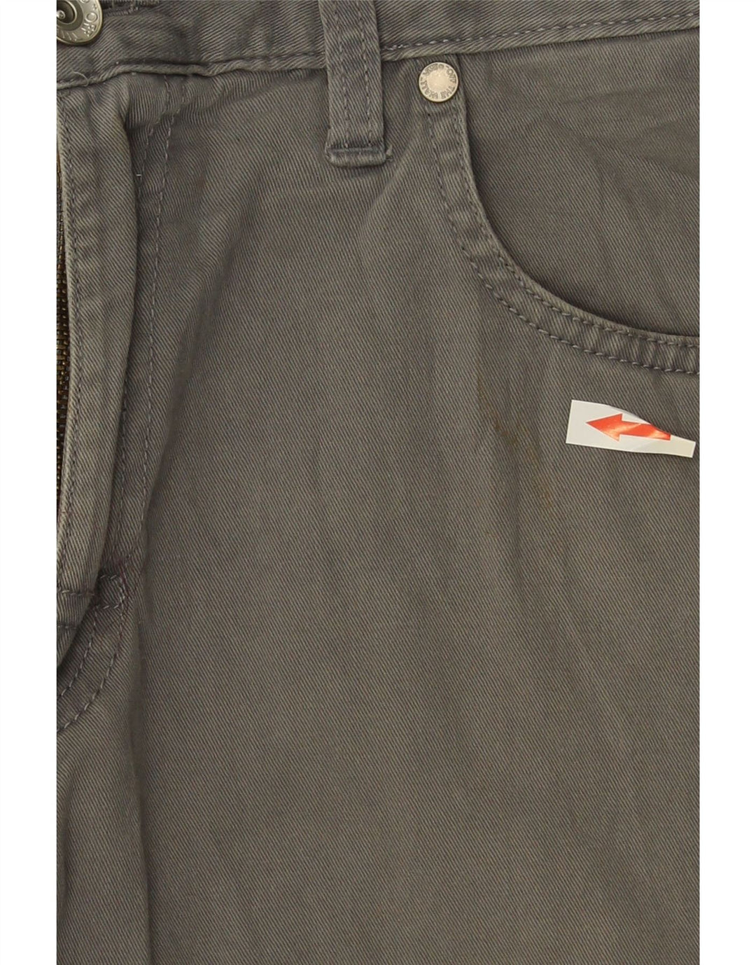Pantaloncini casual da uomo Vans W34 Large in cotone grigio