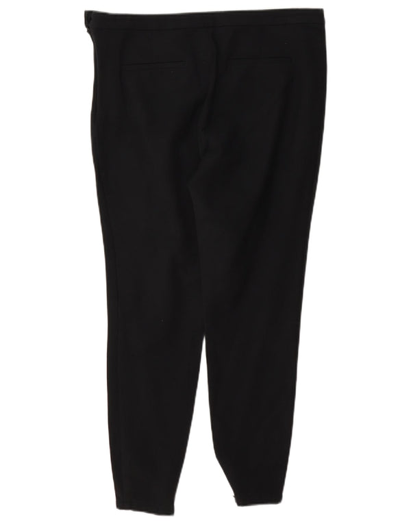 Pantaloni skinny cropped da donna Massimo Dutti EU 40 Medium W30 L24 Nero