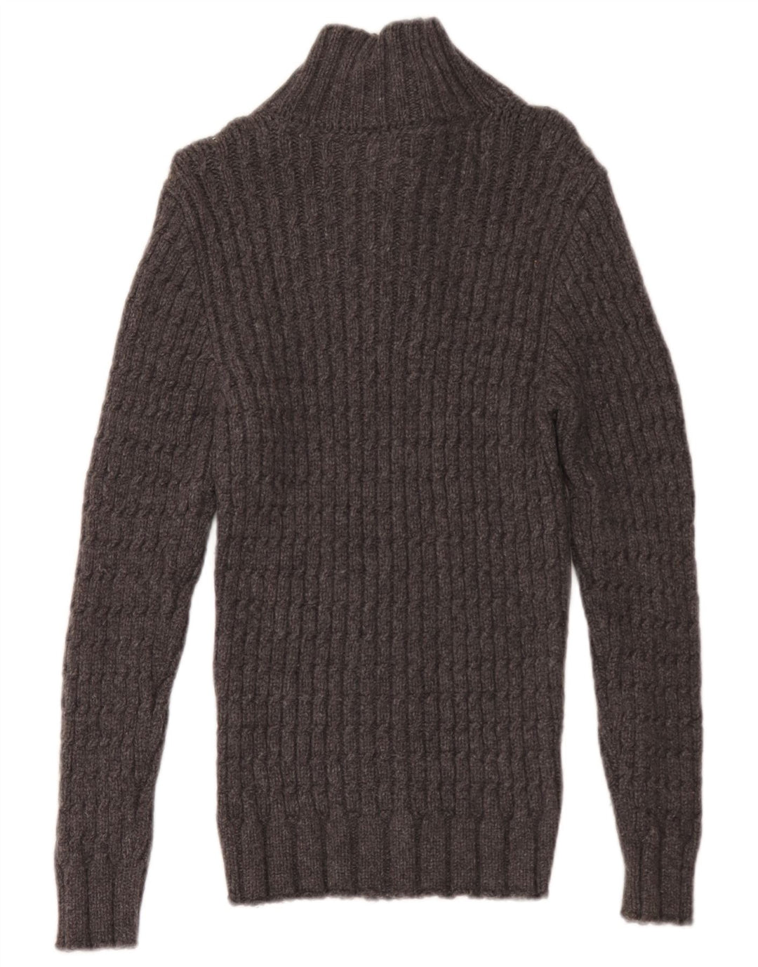 Maglione da uomo Alpha Massimo Rebecchi con bottoni e collo IT 48 Grigio medio