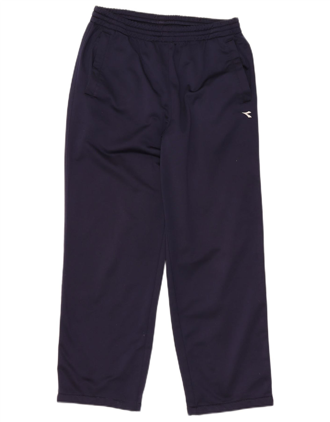 DIADORA Pantaloni da tuta da donna UK 16 Large Blu Navy Poliestere