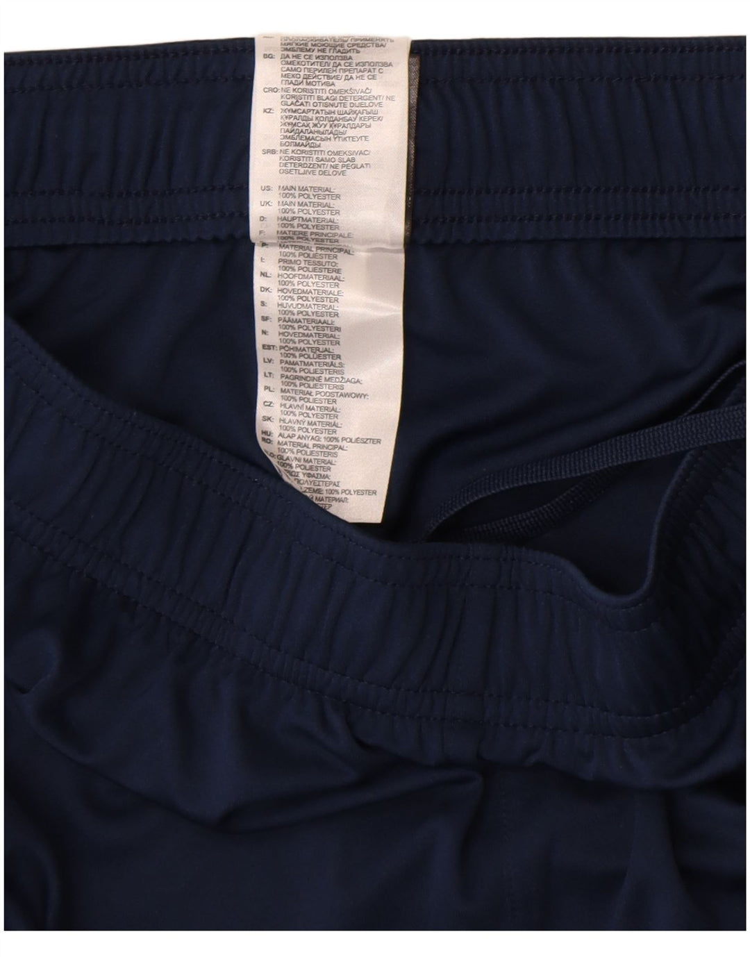 Pantaloncini sportivi Adidas Climalite da uomo grandi blu navy