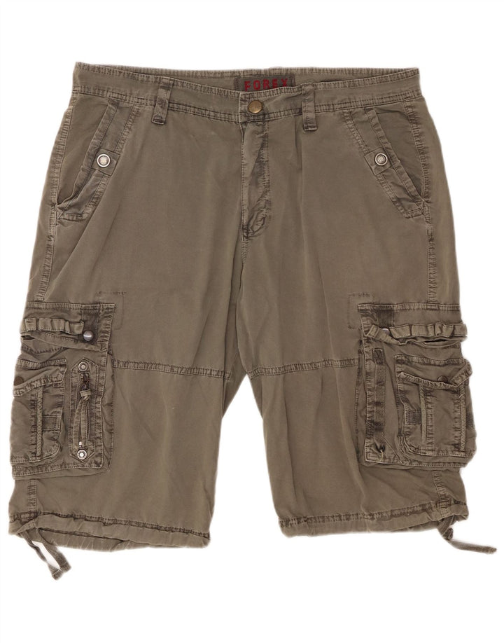 Pantaloncini cargo da uomo FOREX W38 XL cotone kaki