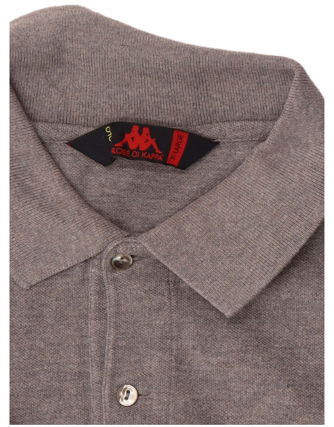 Polo Kappa Uomo XL Grigia