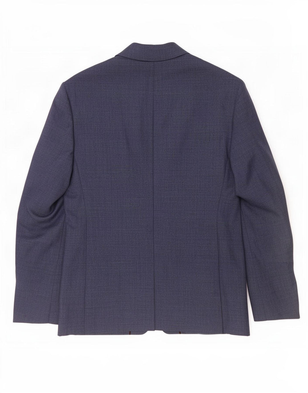 Giacca blazer da uomo a 2 bottoni Zara EU 52 grande poliestere blu