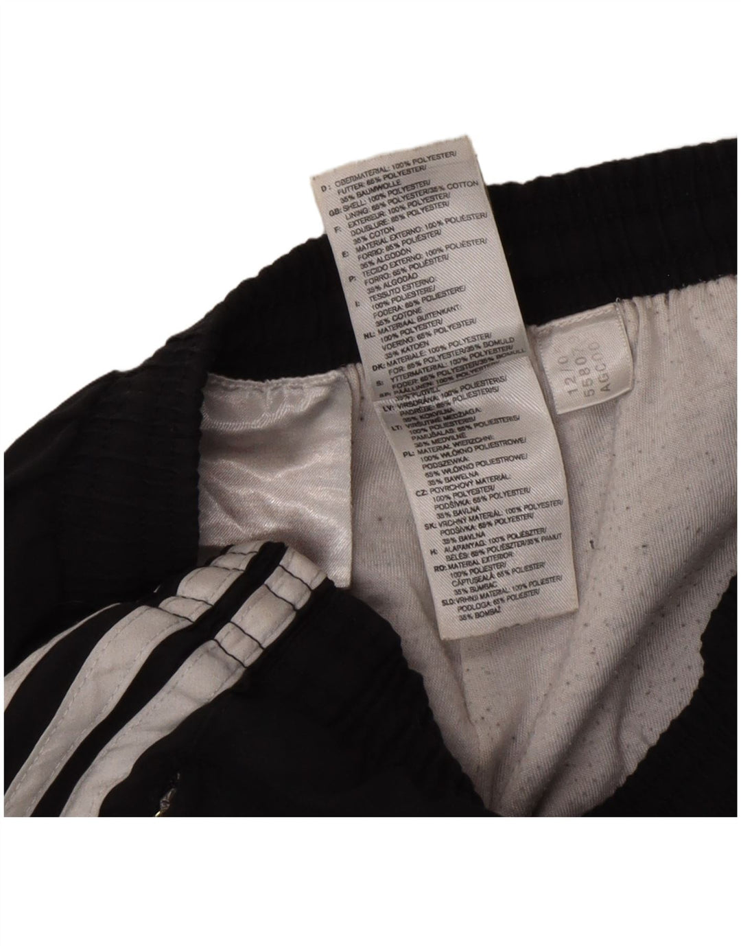 Pantaloni da tuta da ragazzo Adidas Joggers 11-12 anni Poliestere nero