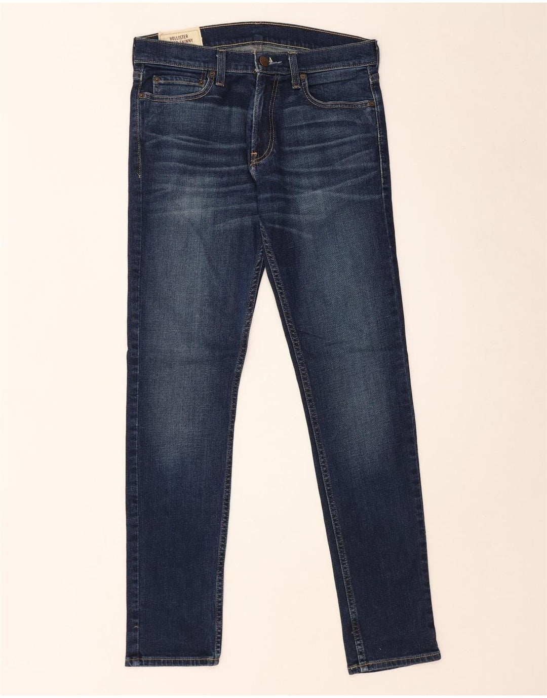 Jeans Hollister Super Skinny da Donna W31 L32 Blu