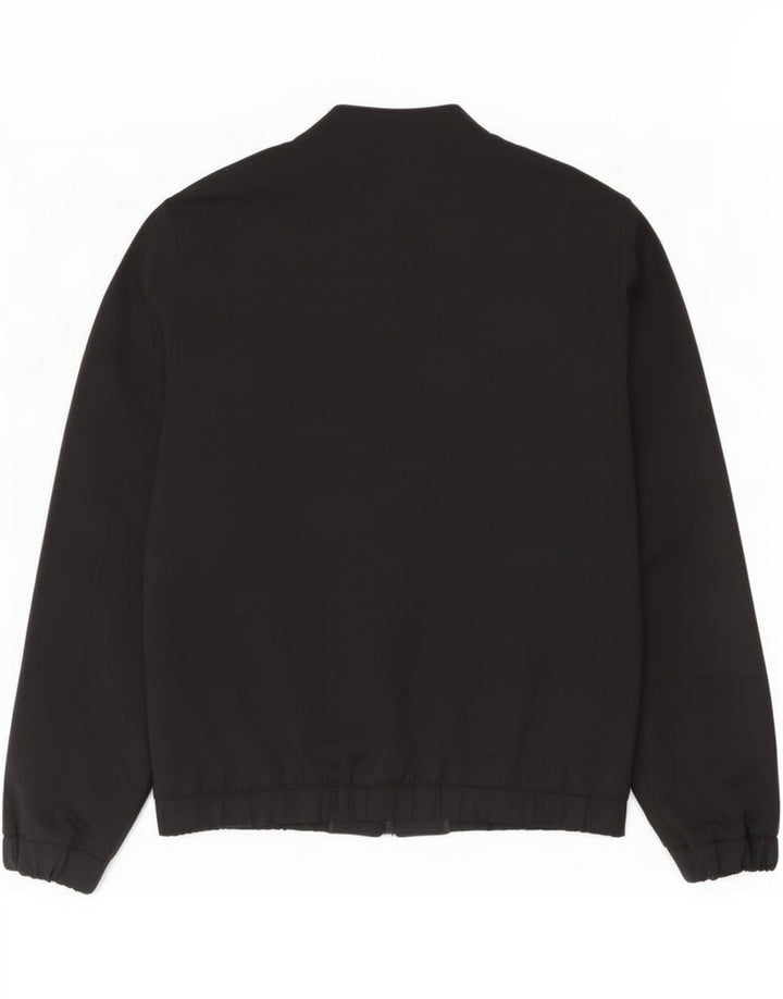 Zara Giubbotto bomber da uomo UK 38 medio blu navy Lana
