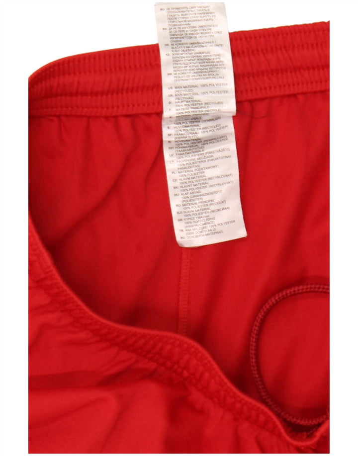 Pantaloncini sportivi da uomo Adidas Sport in poliestere rosso medio