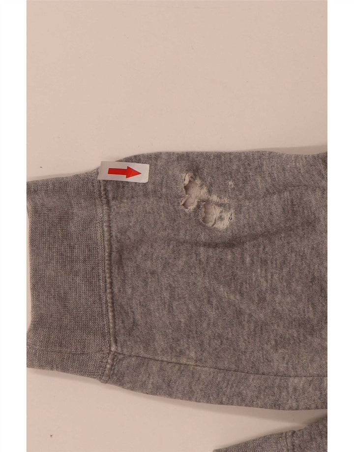 Felpa Nike Uomo Maglione Cotone Grigio Medio
