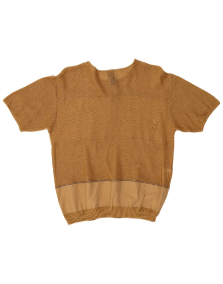MODIGLIANI Maglione Donna Girocollo IT 48 XL Beige Colourblock