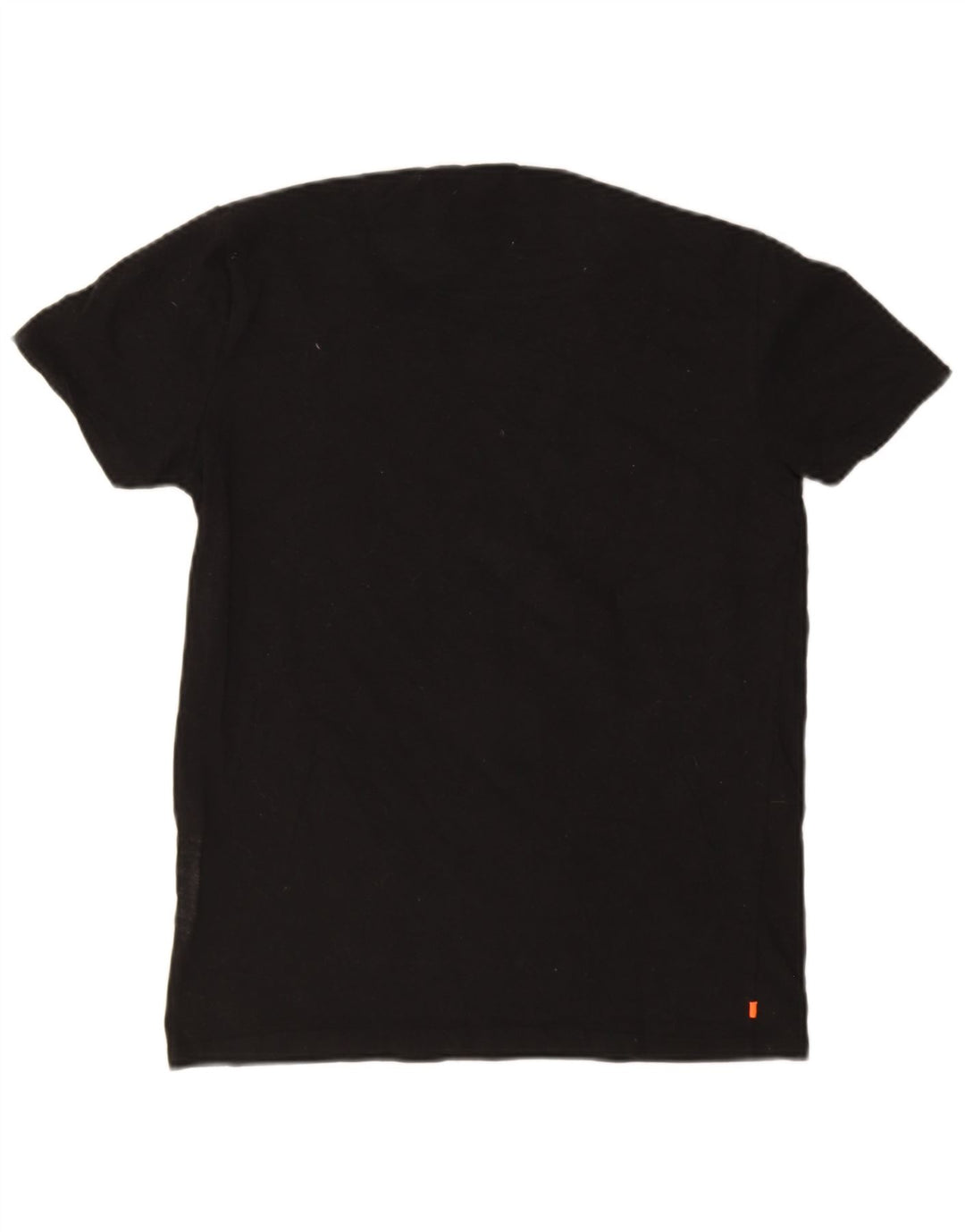 T-shirt da uomo slim fit Superdry Top in cotone nero medio