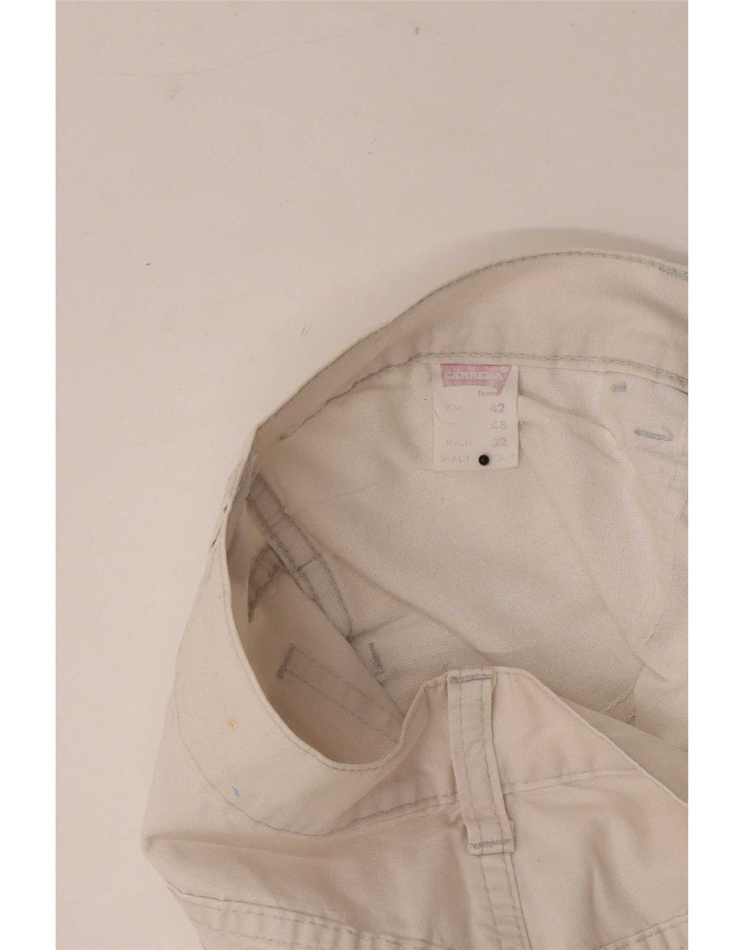 Pantaloncini casual da uomo Carrera medi W32 bianchi