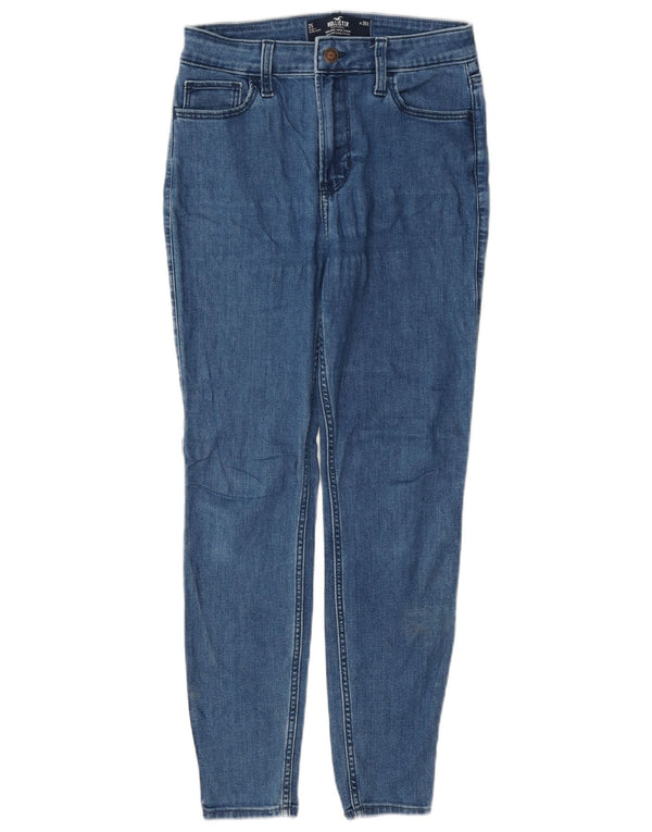 Jeans Hollister da donna super skinny a vita alta W26 L26 cotone blu
