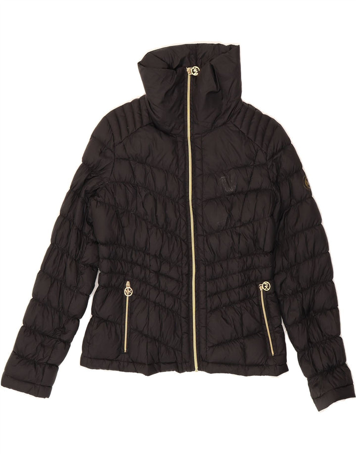MICHAEL KORS Womens Padded Jacket UK 14 Medium Black Nylon Vintage Michael Kors and Second-Hand Michael Kors from Messina Hembry 