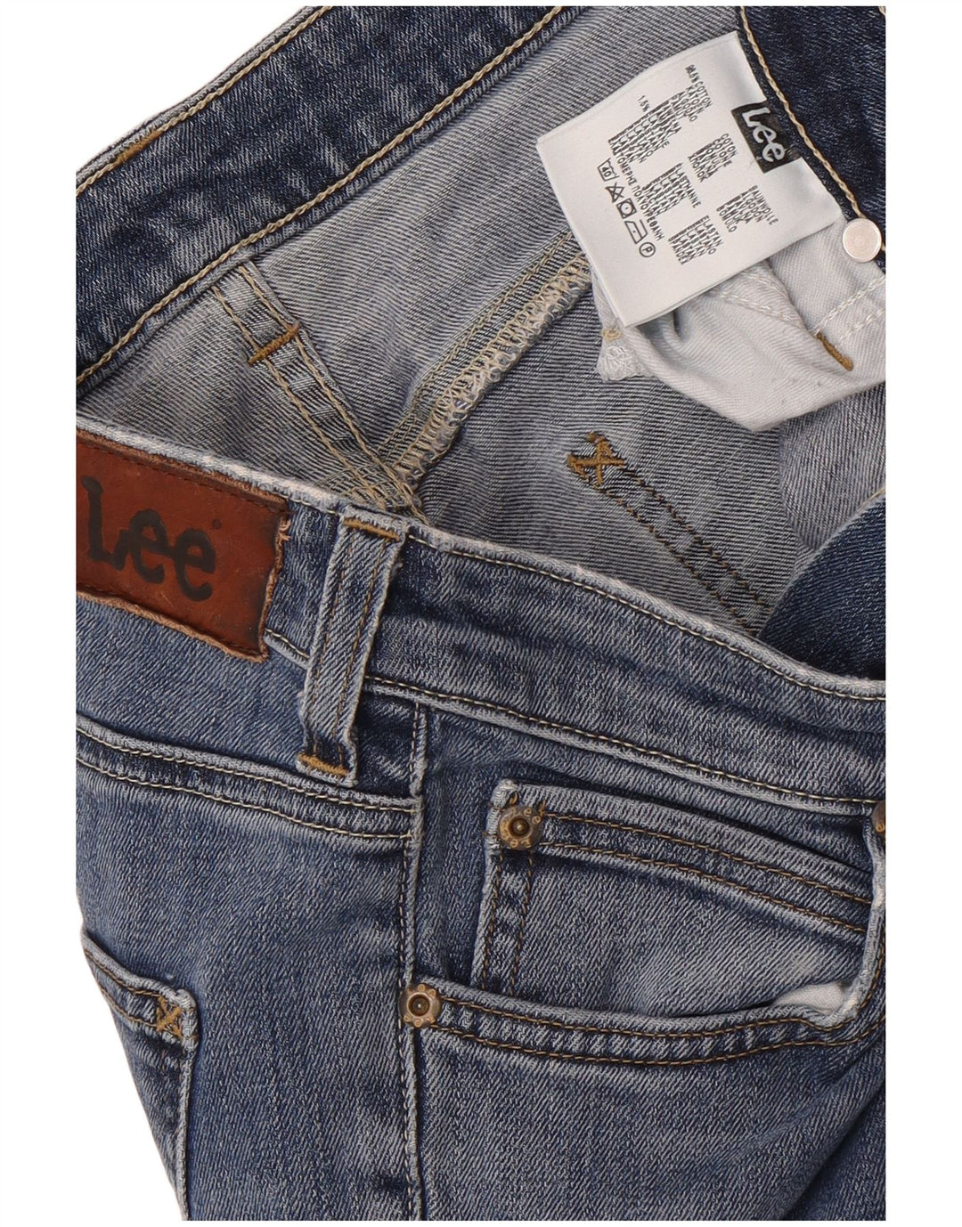Jeans dritti da uomo Lee Marion W29 L31 cotone blu