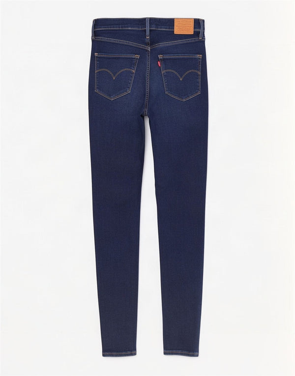 Jeans Levi's da donna 720 super skinny W27 L30 cotone blu navy