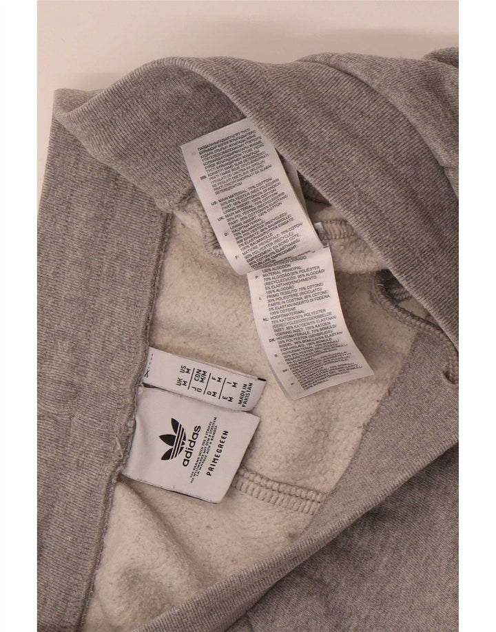 Pantaloni da tuta da uomo Adidas Joggers in cotone chiazzato grigio medio