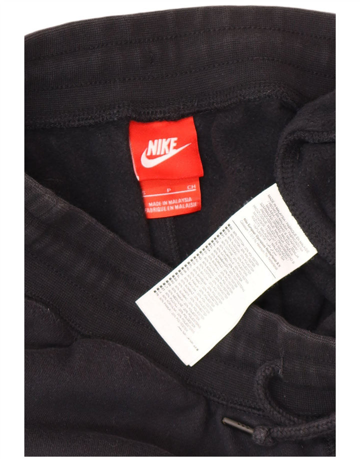 Pantaloni da tuta da uomo Nike Joggers piccoli in cotone nero